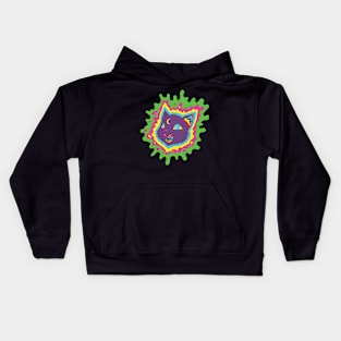 Feelin Fine Feline Kids Hoodie